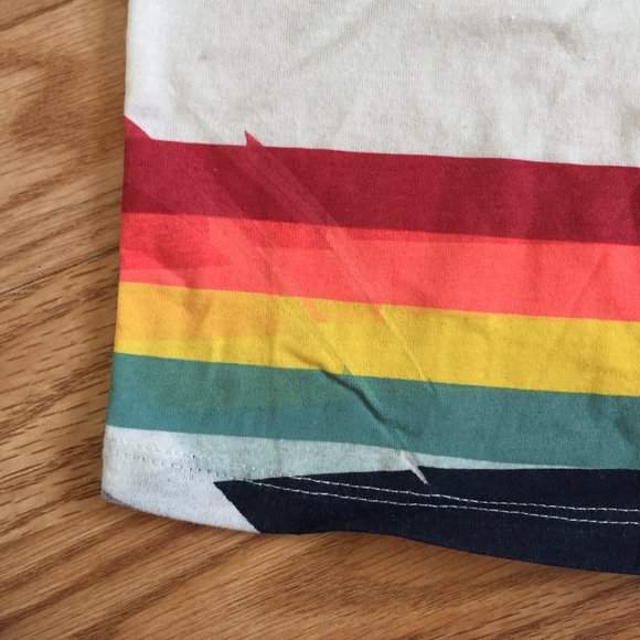 MARINE LAYER RE-SPUN STRIPE L/S CREW SHIRT S M L - Picture 8 of 9